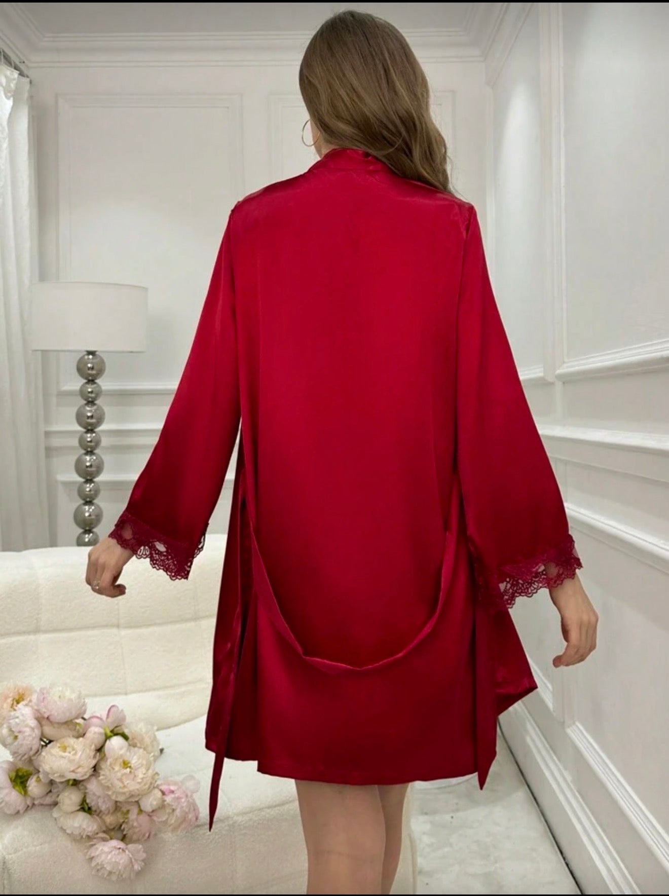 Conjunto de seda