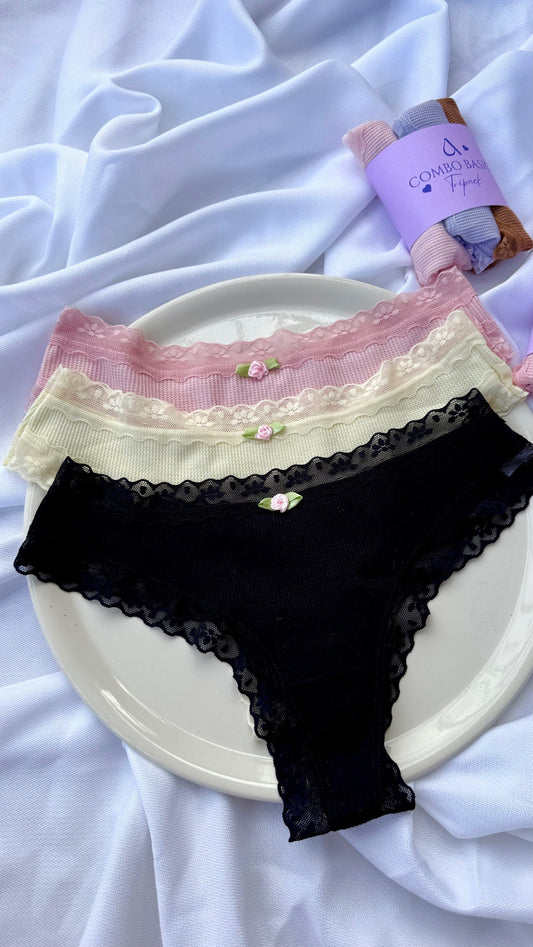 Pack de 3 pantie
