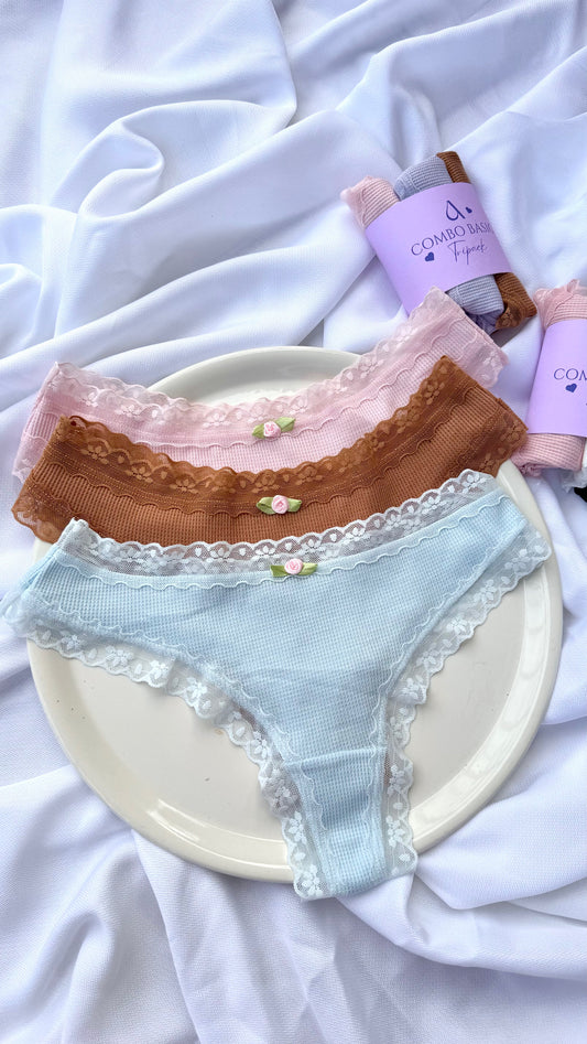 Pack de 3 pantie