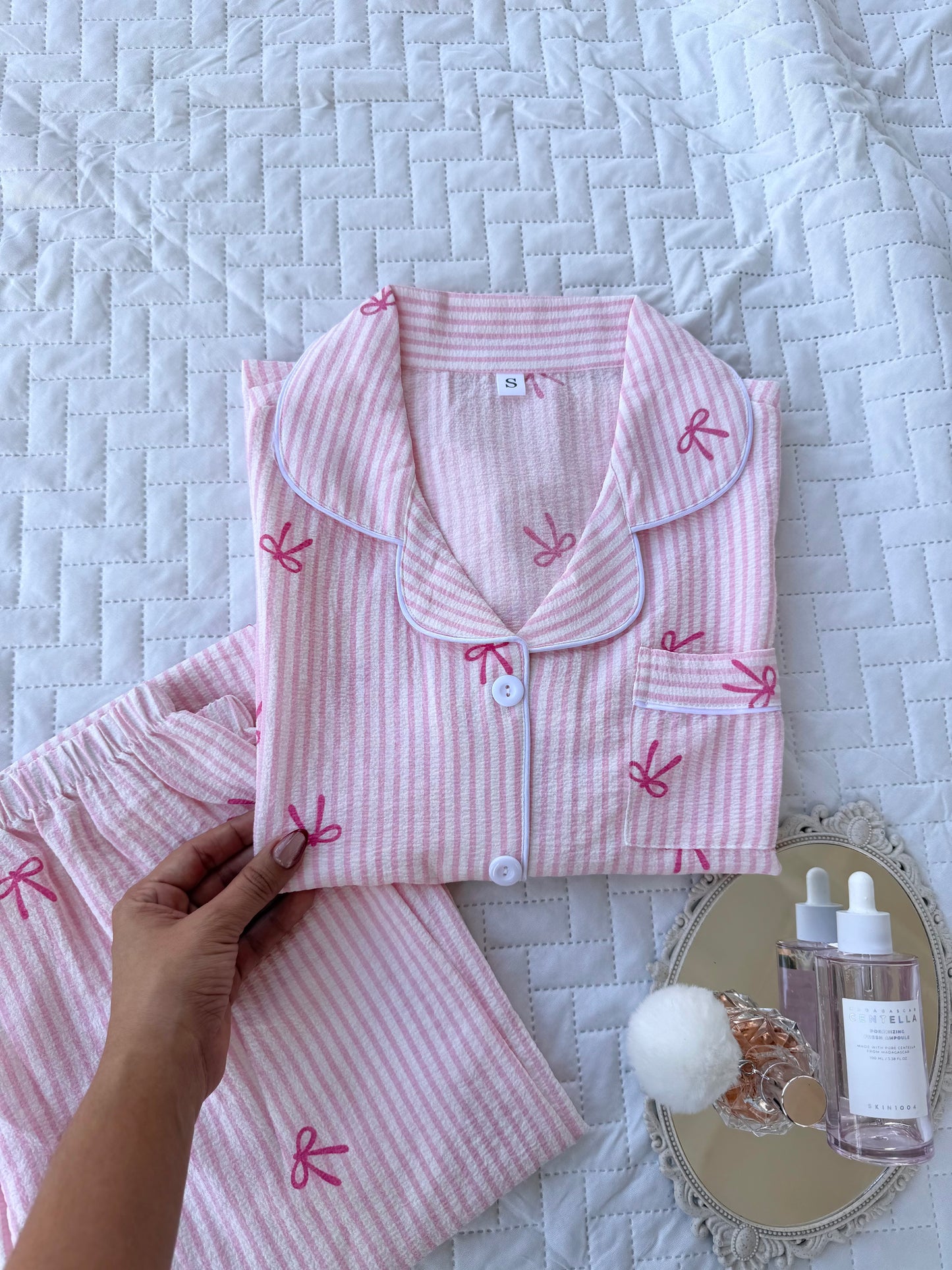 Pijama de moñitos