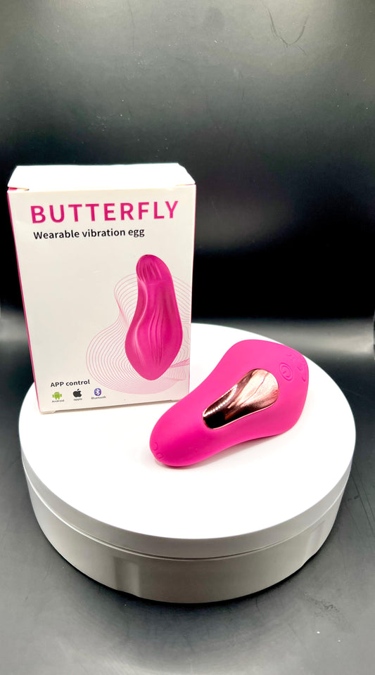 Vibrador Estilo mariposa rosado