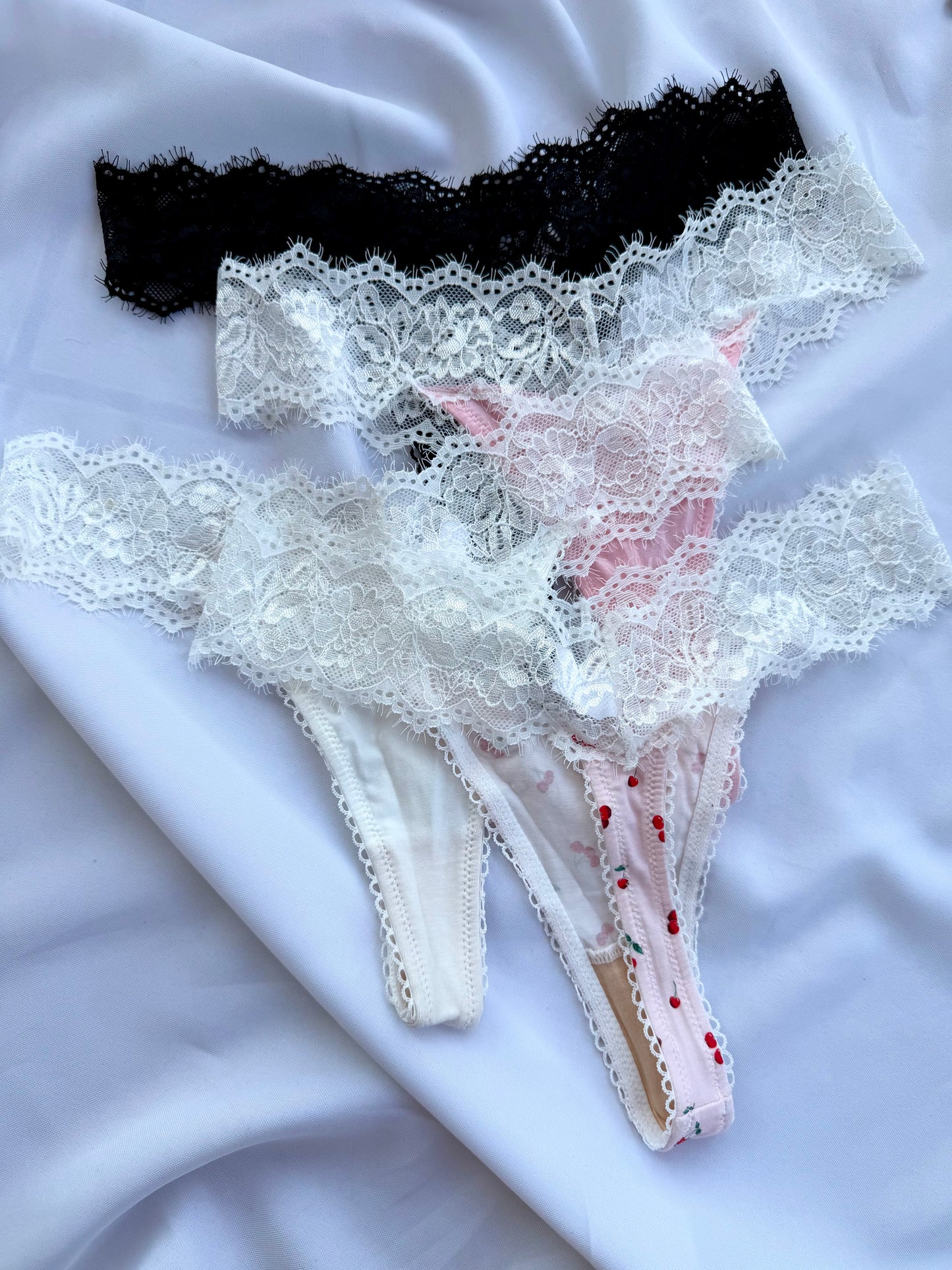 Tanga de algodón.