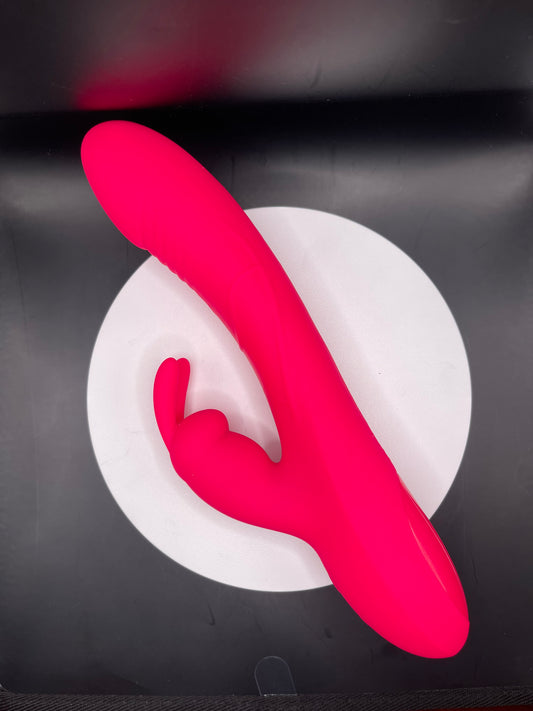 Vibrador tipo cactus 2 en 1
