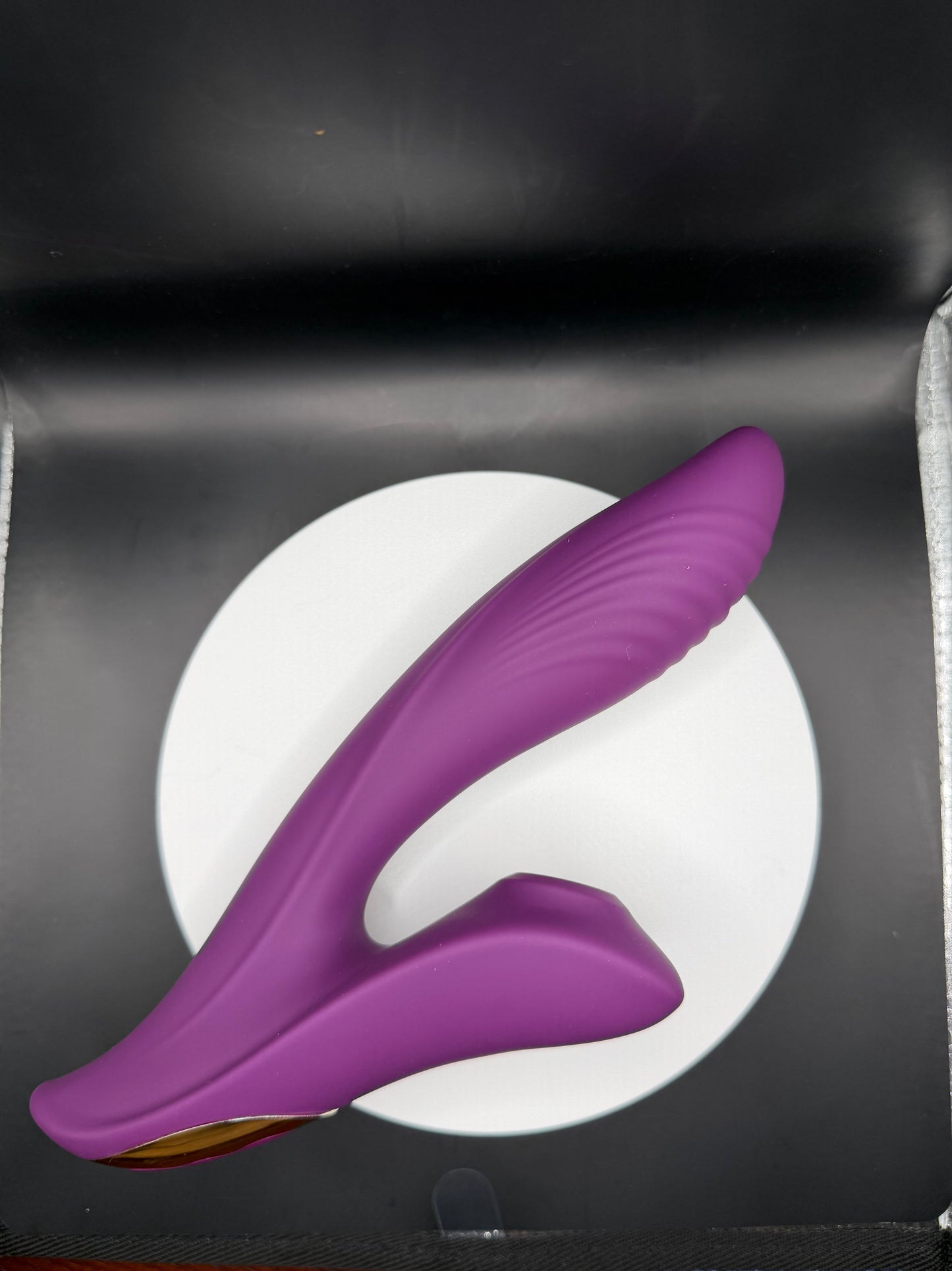 Vibrador y succionador 2 en 1