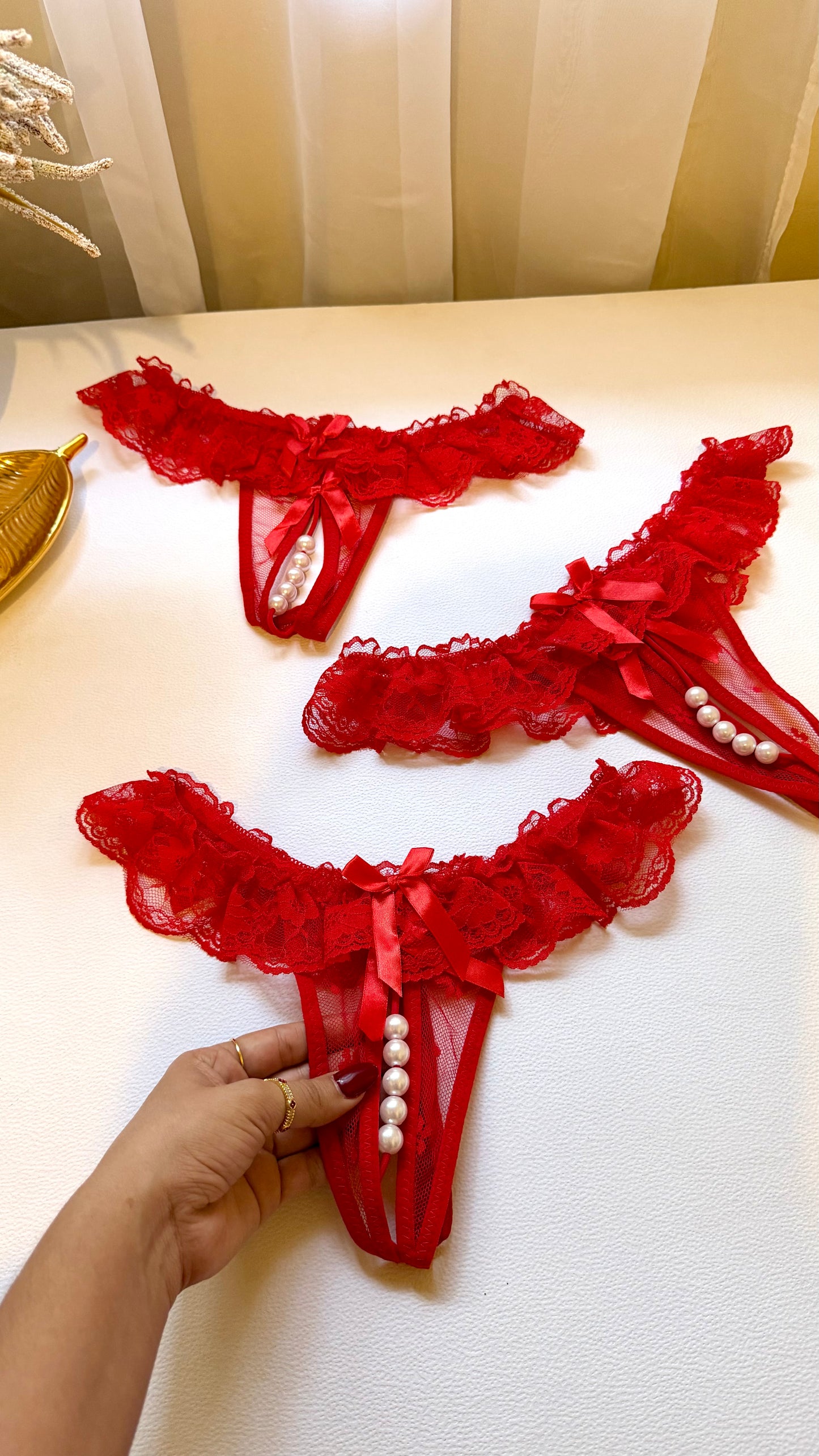 Pantie de perlas